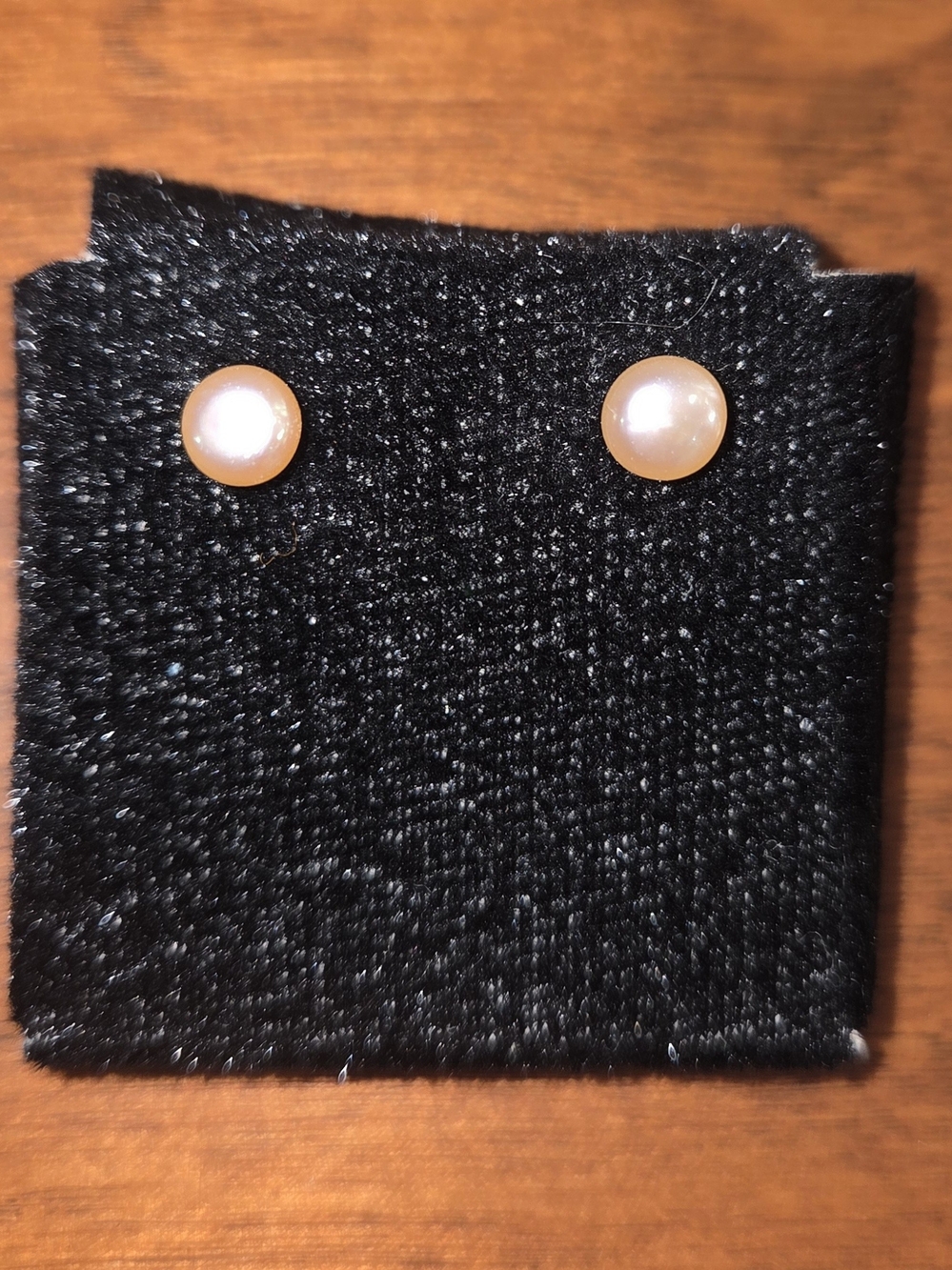Pink Pearl Stud Earrings - Women Jewelry